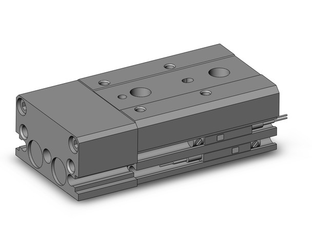 SMC MXS8-20F-A93 guided cylinder cyl, air slide table