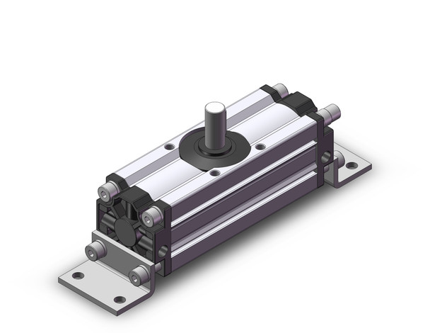 SMC CDRA1LSU50TN-190Z rotary actuator actuator, rotary, rack & pinion type