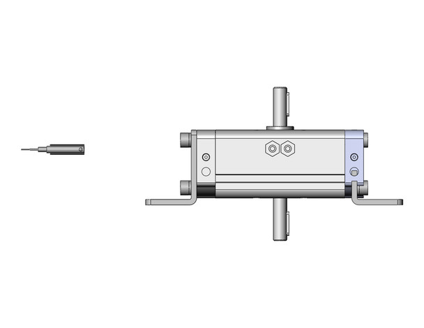 SMC CDRA1LY30-90CZ-M9BSDPC rotary actuator actuator, rotary, rack & pinion type