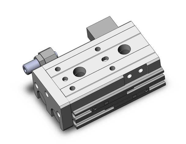 SMC MXQR8-20AS-M9NL guided cylinder cyl, air slide table, reversible, asw