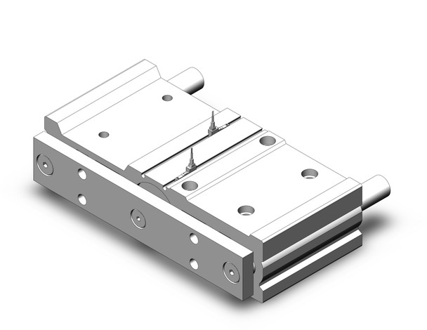 SMC MGPWA50TN-75-M9BAVM guided cylinder, wide type mgpw, wide type, compact