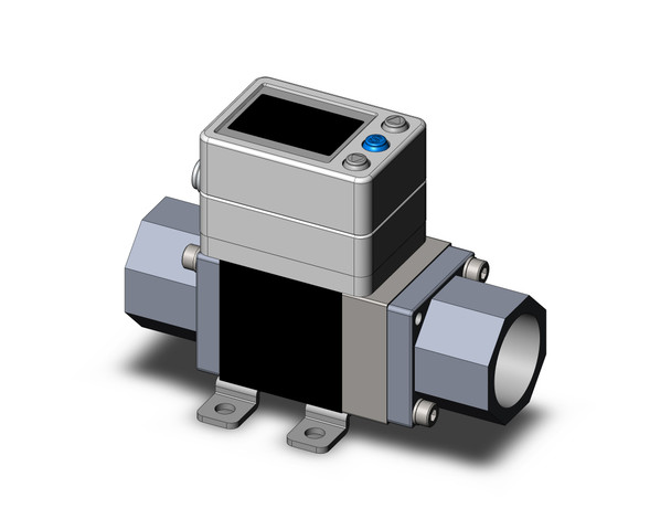 SMC PF3W720-N04-ETN-MR digital flow switch, water, pf3w 3-color digital flow siwtch for water