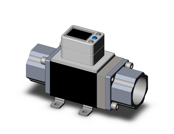 SMC PF3W711-N10-BTN-GR digital flow switch, water, pf3w 3-color digital flow siwtch for water