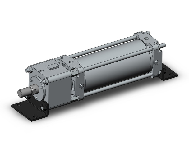 SMC CL1L100-200F tie rod cylinder w/lock cylinder with lock, cl1, tie rod