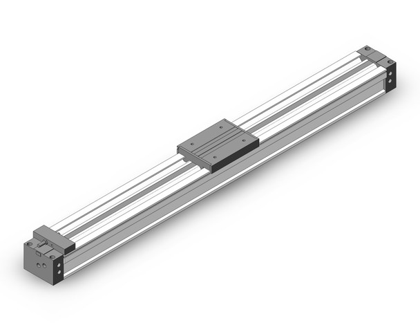 SMC MY1M63-1200AS rodless cylinder slide bearing guide type