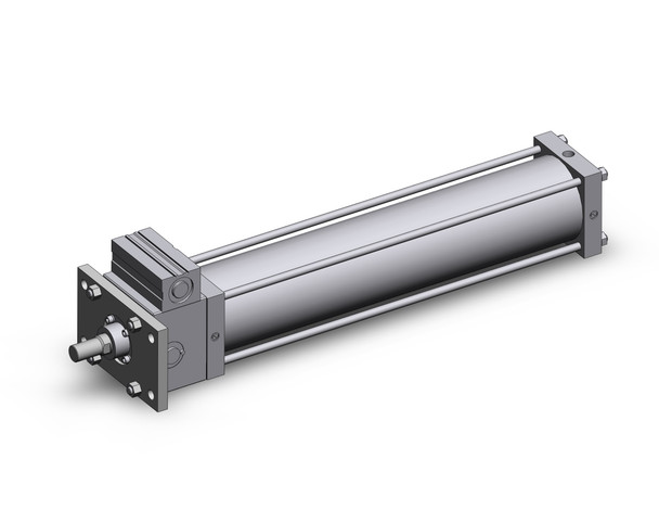 SMC CDLSF140-700-D tie rod cylinder w/lock cls cylinder