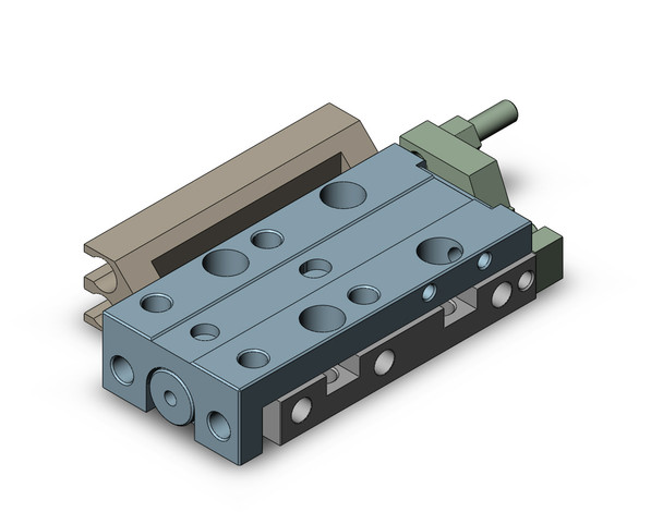 SMC 11-MXJ4L-5CT guided cylinder cylinder, air