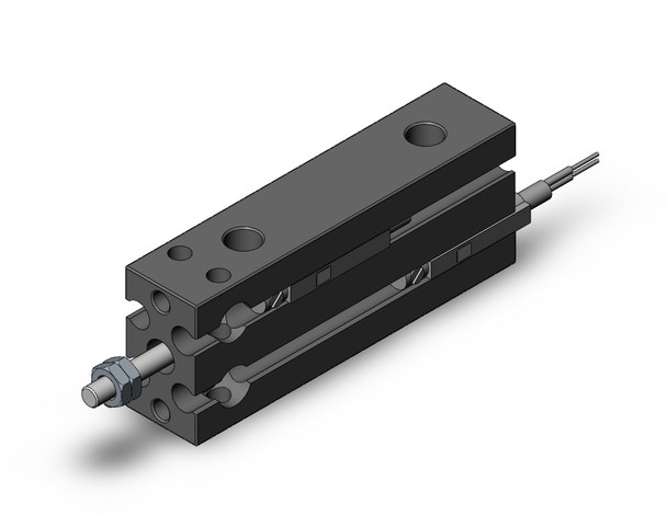 SMC CDU6-25D-A93 compact cylinder cyl, free mount