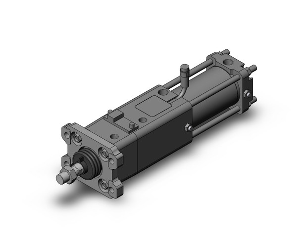 SMC CE2F63-75J stroke reading cylinder w/lock stroke reading cylinder with brake