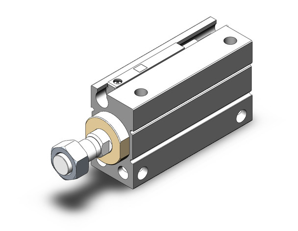 SMC CDUJB10-20DM-M9BLS compact cylinder cyl, free mount, dbl acting