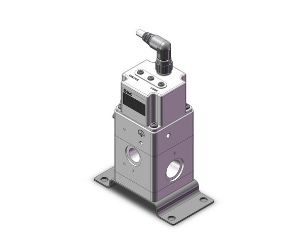 SMC ITVH2020-21N3BL regulator, electropneumatic hi pressure electro-pneumatic regulator