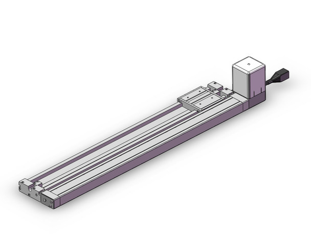 SMC LEMC25LT-500-S52P1 electric actuator cam follower guide slider