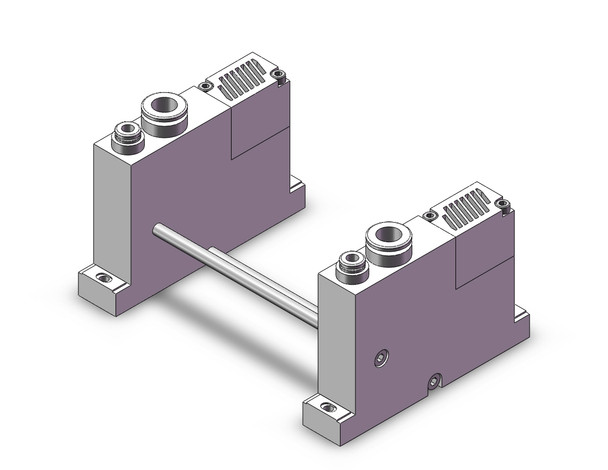 SMC ZZQ108-LOC vacuum ejector manifold