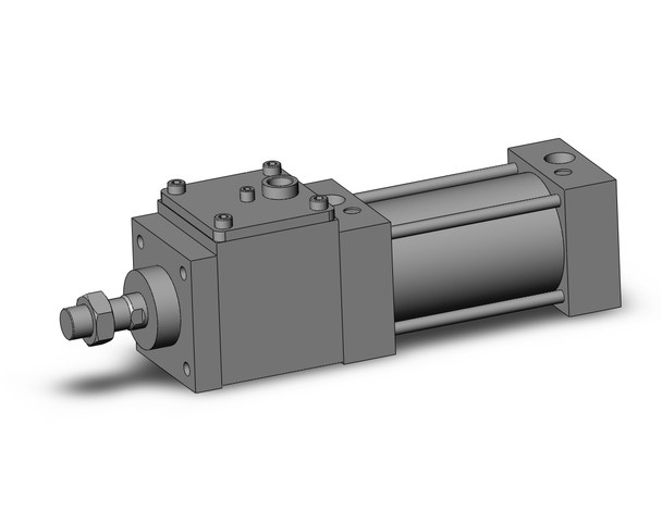 SMC MDWBB63-75 tie rod cylinder w/lock cylinder, mwb, tie rod