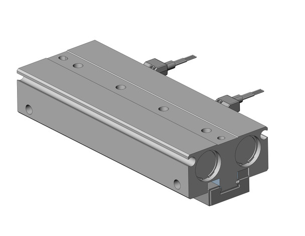 SMC MHF2-12D2R-M9PVL gripper cylinder, mhf2, low profile air gripper