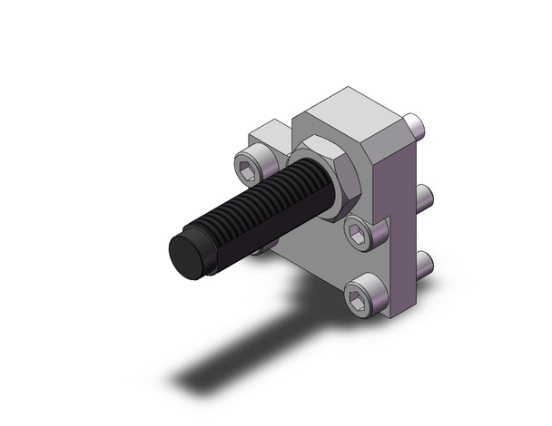 <h2>MXQ, Accessory, Stroke Adjuster</h2><p><h3>Stroke adjuster for series MXQ Precision Slide Tables. Available with shock absorber at the extension or retraction end.</h3>- Available with rubber or metal stopper at extension or retraction end<br>- Available with shock absorber at extension or retraction end<br>- Applicable bore sizes: 6, 8, 12, 16, 20, and 25mm<br>- Standard or symmetric type<br>- Adjustable range for stroke adjuster (only): 5mm (standard), X11 (15mm), or X12 (25mm)<p><a href="https://content2.smcetech.com/pdf/MXQ.pdf" target="_blank">Series Catalog</a>