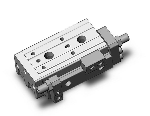 SMC MXQR8L-20C guided cylinder cyl, air slide table, reversible type