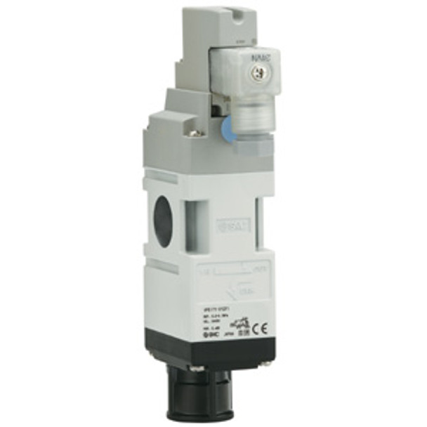 SMC VP517Y-5DZ1-BR 3 port solenoid valve residual pressure relief valve
