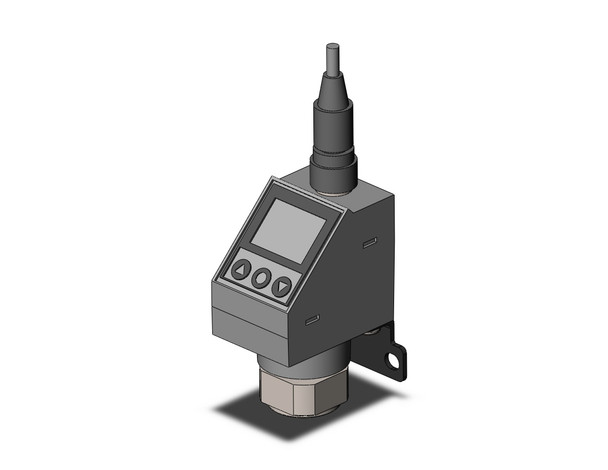 SMC ISE75G-N02-L2-MSB pressure switch, ise50-80 3 screen digital press switch for fluids