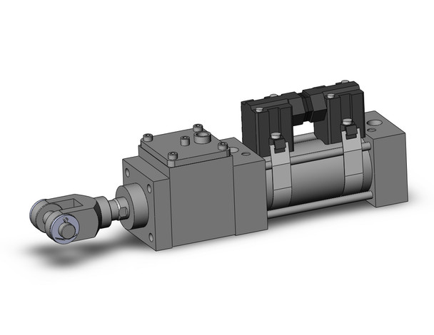 SMC MDWBB50TN-75-W-A33 tie rod cylinder w/lock cylinder, mwb, tie rod