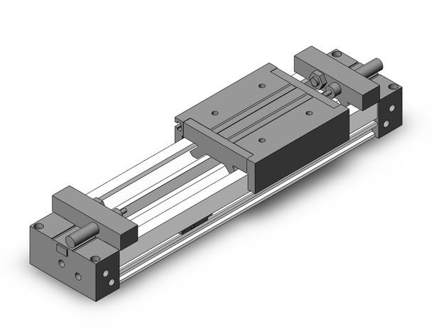 SMC MY1M16-100L-M9BWL rodless cylinder slide bearing guide type