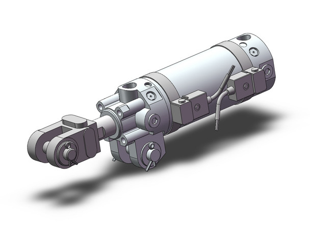 SMC CKG1A50-75YZ-B54L clamp cylinder clamp cylinder