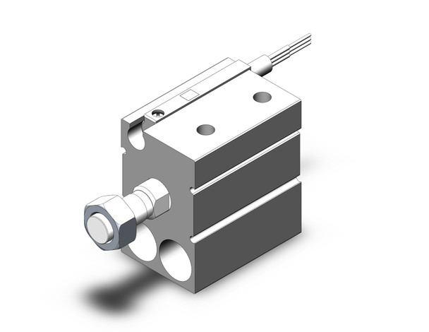 SMC CDUJS12-5DM-M9PSAPCS compact cylinder cyl, free mount, dbl acting