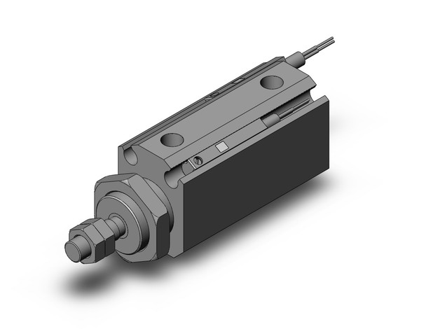 SMC CDJP2B16-20D-M9BZ round body cylinder pin cylinder, double acting, sgl rod