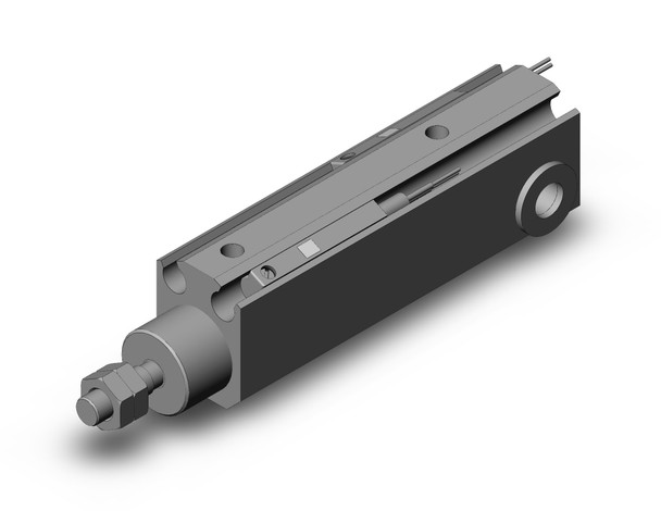 SMC CDJP2D10-25D-M9BMAPC round body cylinder pin cylinder, double acting, sgl rod