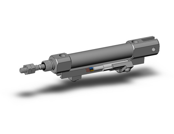 SMC CDJ2D10-30Z-M9PL-A round body cylinder cylinder, air