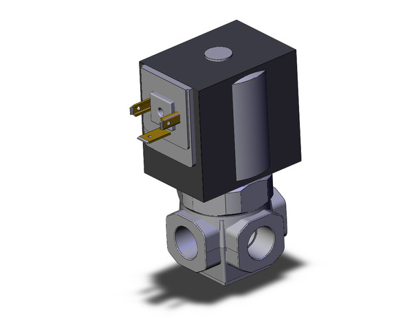 SMC VX3330Z-02F-5DO1 3 port solenoid valve direct op 3 port solenoid valve, n.c.