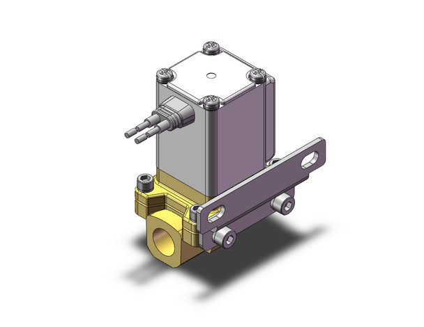 SMC VXZ232AAXB 2 port valve pilot op 2 port solenoid valve, (n.c.)