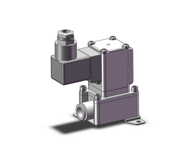 SMC VXZ230EZ2A 2 port valve pilot op 2 port solenoid valve, (n.c.)