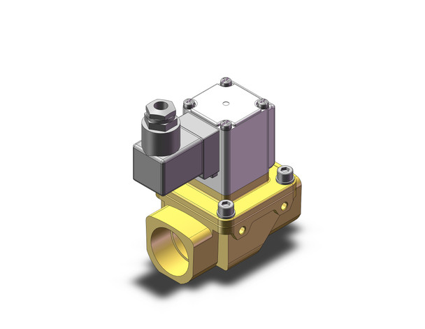 SMC VXZ263KZ2HB 2 port valve pilot op 2 port solenoid valve, (n.c.)