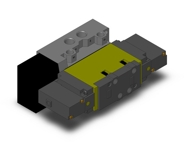 SMC VSS8-6-FG-D-3EZ-V1A02T-X1 4/5 port solenoid valve valve, iso plug-in, blue coil