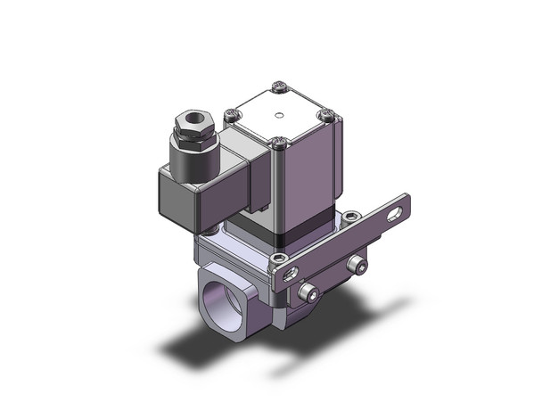 SMC VXZ2C2JZ2VLXB 2 port valve pilot op 2 port solenoid valve, (n.o.)