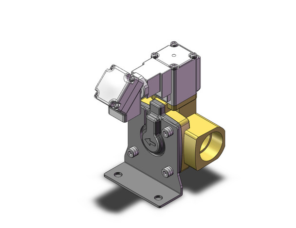 SMC VXD260NZ2RXB pilot op 2 port solenoid valve (n.c.)