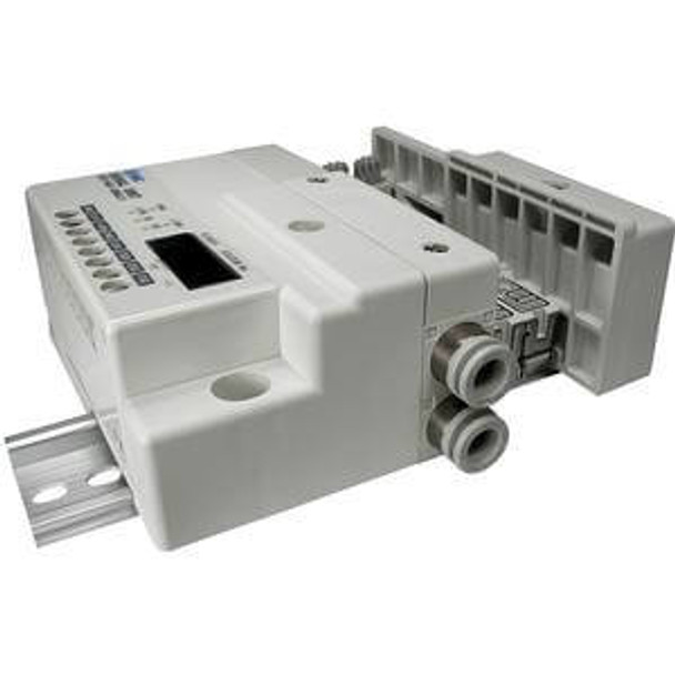 SMC SS5Q13-08SDQ-DS 4/5 port solenoid valve mfld, plug-in unit