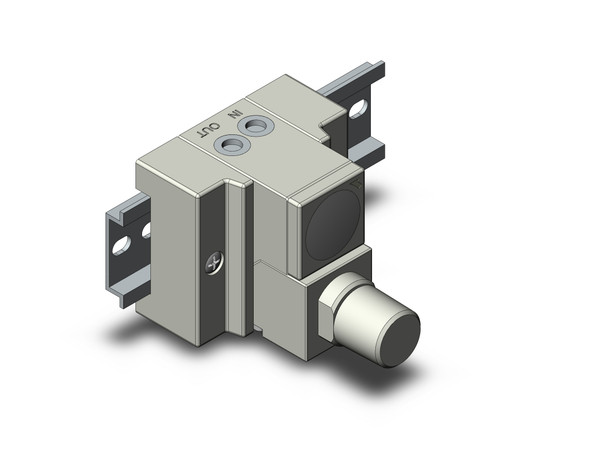 SMC ARM11BB1-107-AZA-P regulator, manifold compact manifold regulator