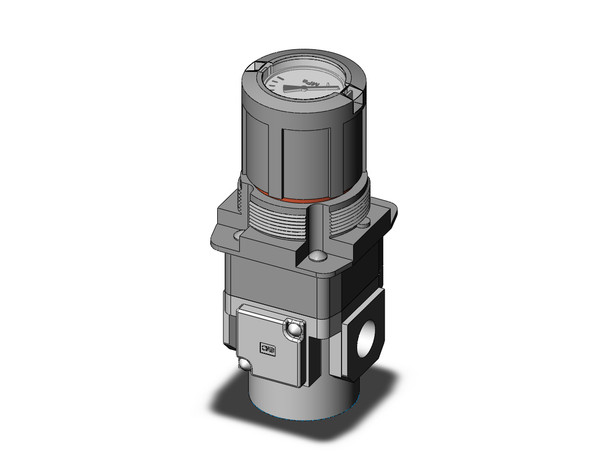 SMC ARG30K-F03G1 regulator, modular f.r.l. w/gauge regulator w/ built in pressure gauge