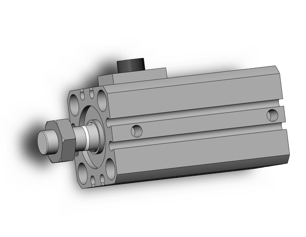 SMC CDBQ2B25-20DCM-RN compact cylinder cyl, compact, locking, sw capable