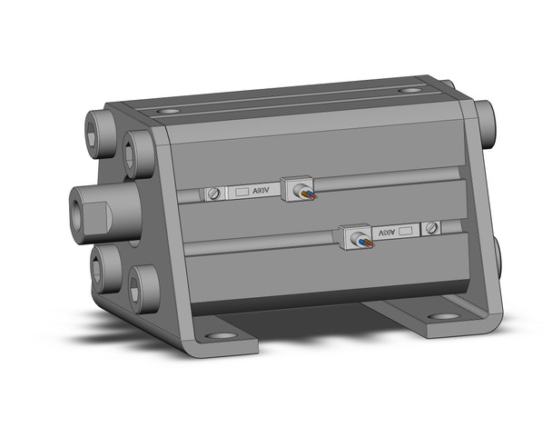 SMC CDQSL25-30D-A93VL compact cylinder cylinder, compact