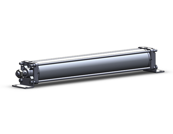 SMC CDBA2L100-700-HN tie rod cylinder end lock cylinder