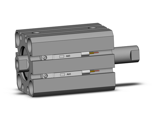 SMC CDQSWB20-15D-A93L compact cylinder cyl, compact, dbl rod