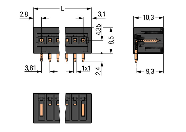 Wago 734-263/105-604/997-405 Pack of 280