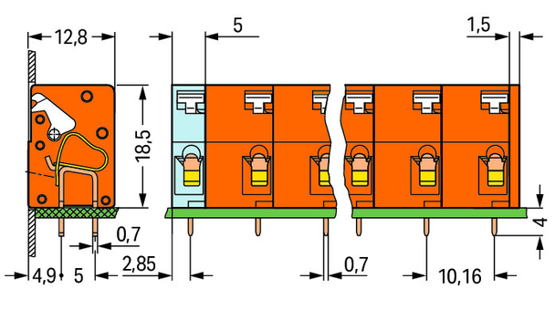 Wago 741-604 Pack of 30