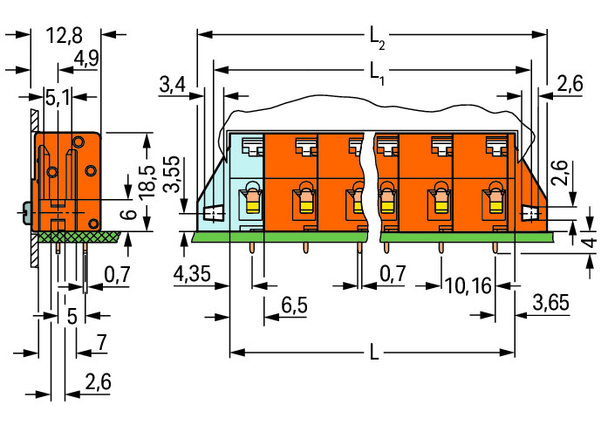 Wago 741-622 Pack of 40