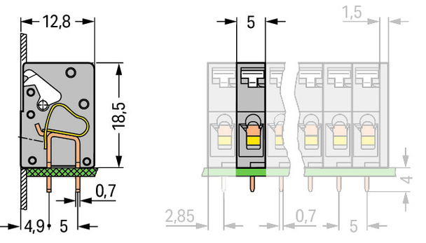 Wago 741-901 Pack of 100