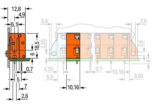 Wago 741-913 Pack of 100