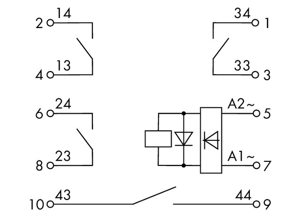 Wago 2042-3829 Pack of 5